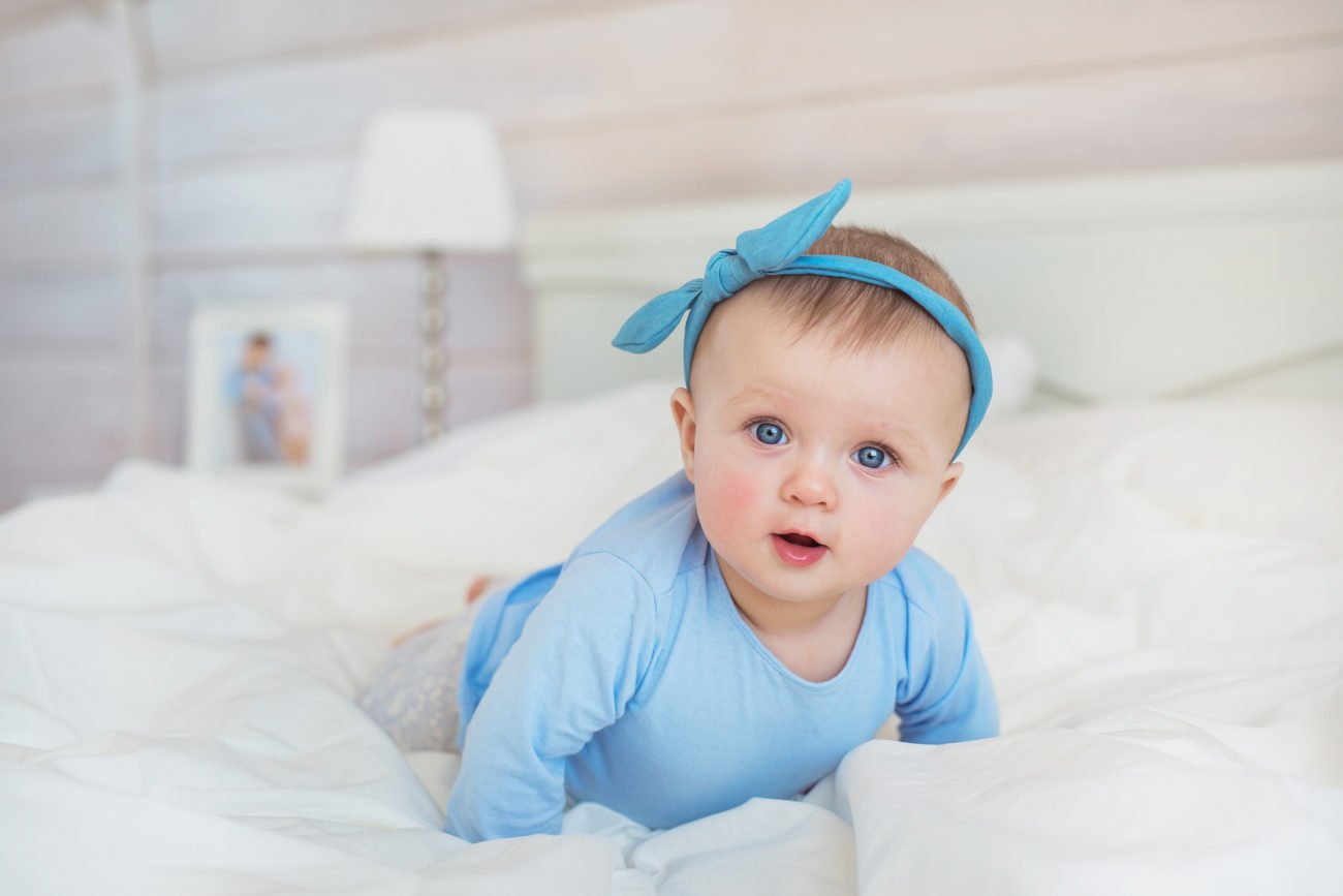 Baby in Blau Baby in Blau