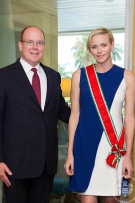 Charlène von Monaco und Fürst Albert auf Facebook Charlène von Monaco und Fürst Albert auf Facebook