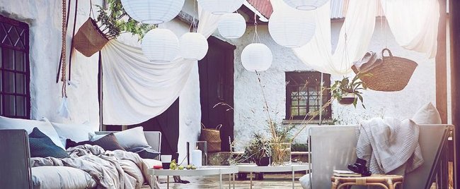 Auch für die kleinsten Balkone: Diese stylischen Solarlampen von Ikea dürfen jetzt nicht fehlen 