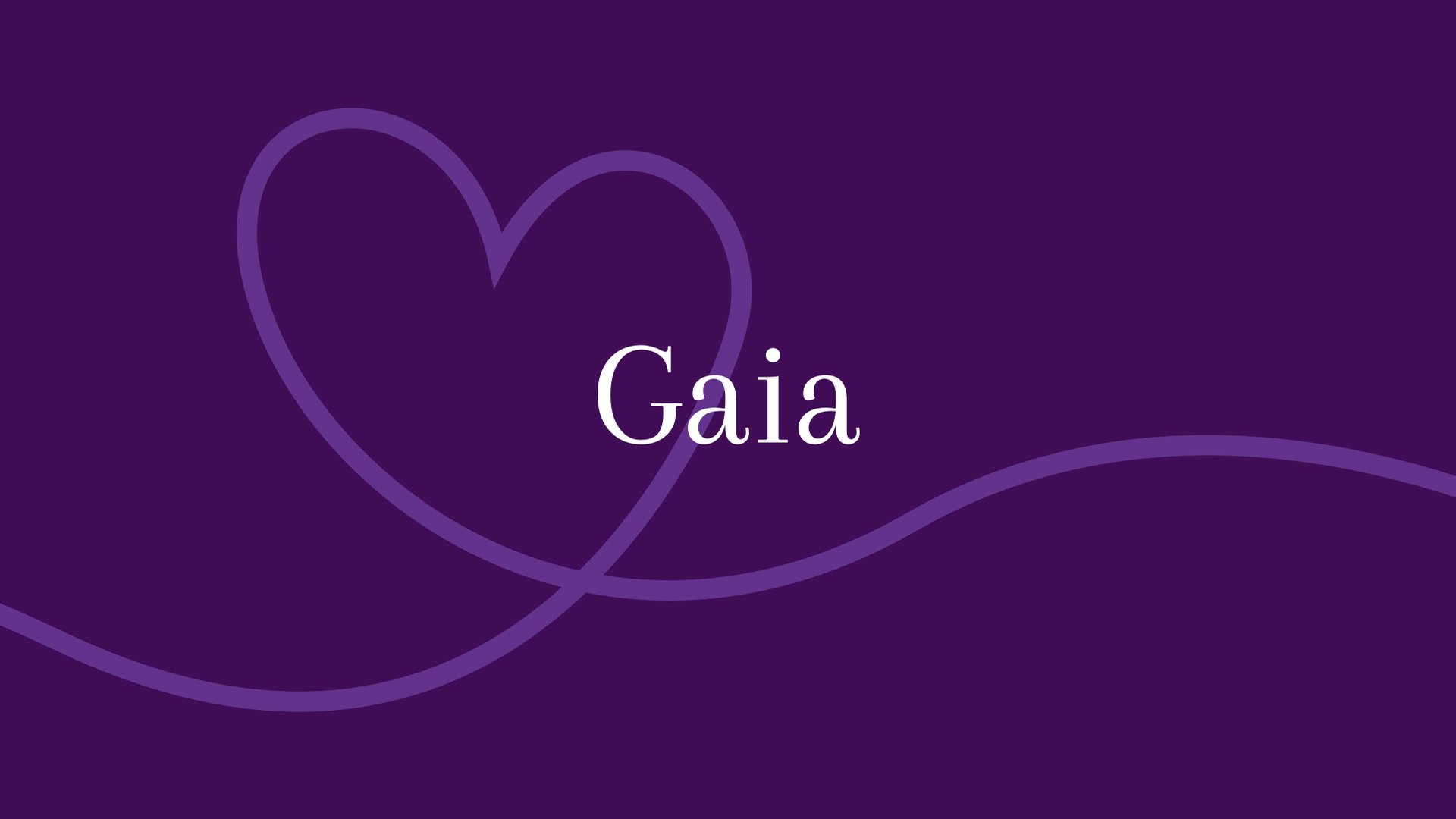 Gaia Herkunft und Bedeutung des Vornamens