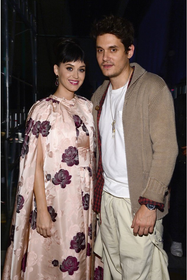 Katy Parry und John Mayer bei den Grammys 2014 Katy Parry und John Mayer bei den Grammys 2014