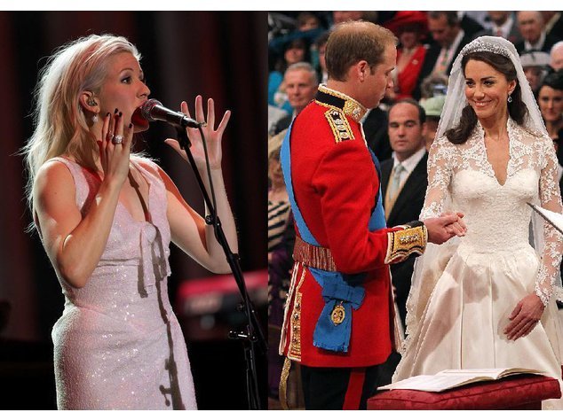 Ellie Goulding Sang Fur Kate Middleton Desired De