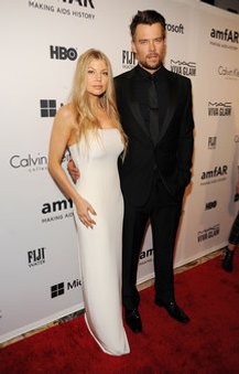 Josh Duhamel und Fergie auf dem roten Teppich Josh Duhamel und Fergie auf dem roten Teppich