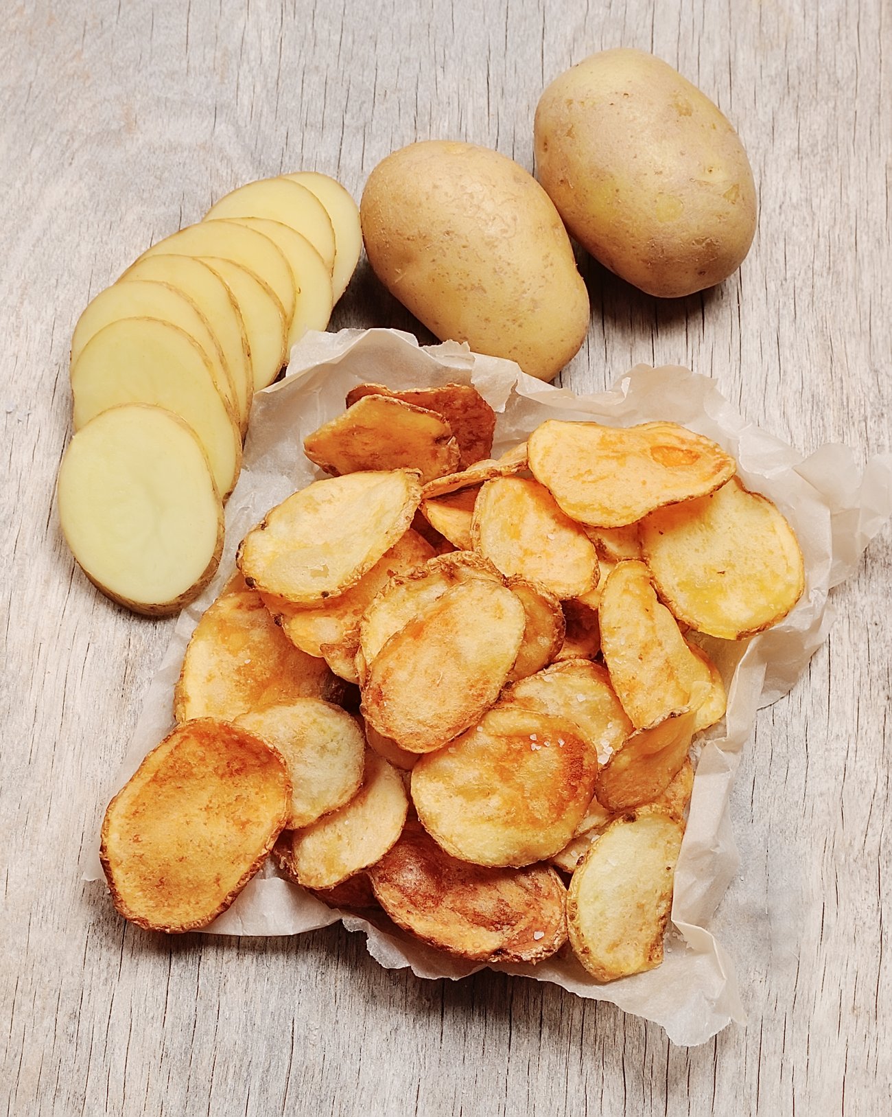 kartoffelchips selber machen in öl