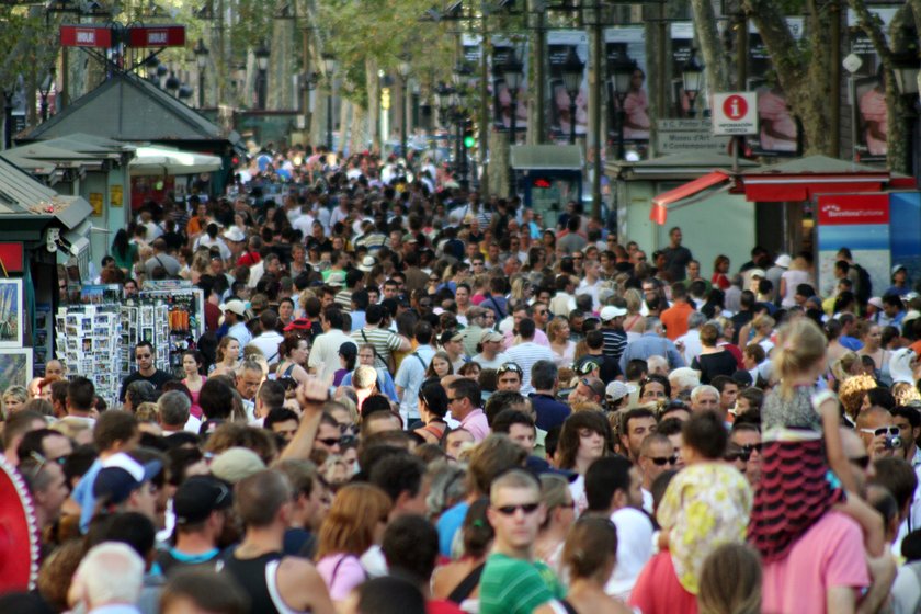 Barcelona  La Rambla 