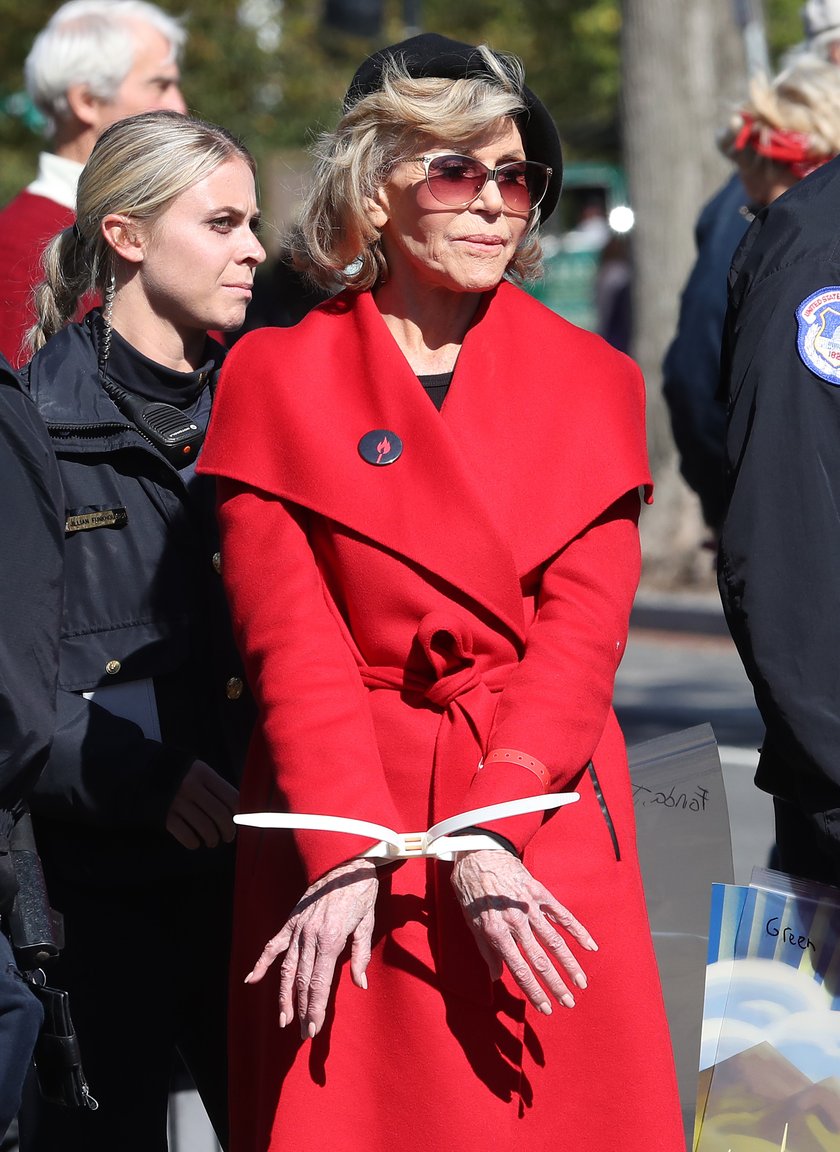 Jane Fonda verhaftet