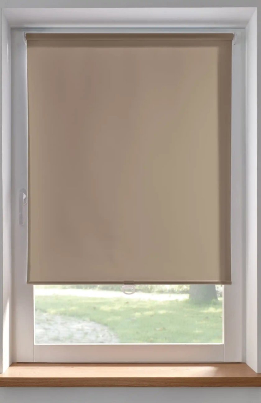 Sichtschutzrollo&#x20;schnurlos&#x20;einfarbig