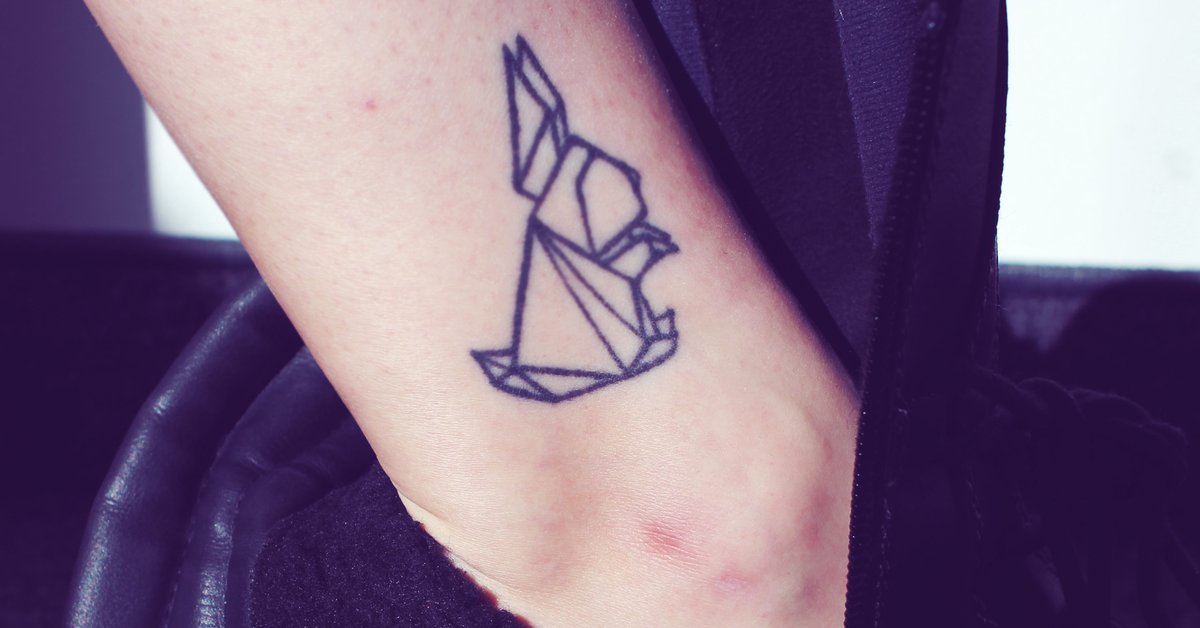 Origami Tattoos 33 Tolle Motive Vorlagen Desired De