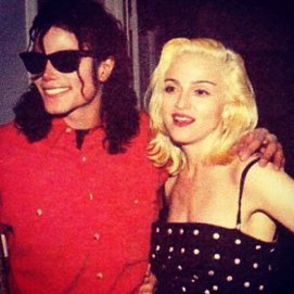 Madonna und Michael Jackson zusammen auf einer Party Madonna und Michael Jackson zusammen auf einer Party