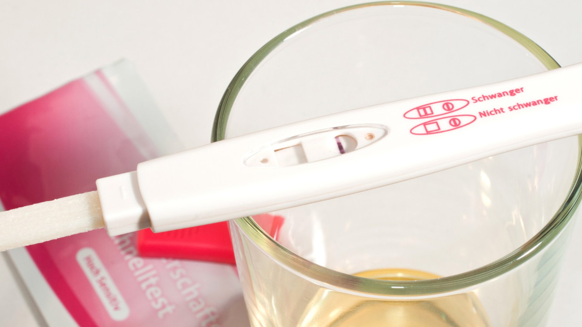 Positiv schwangerschaftstest leicht Be SURE