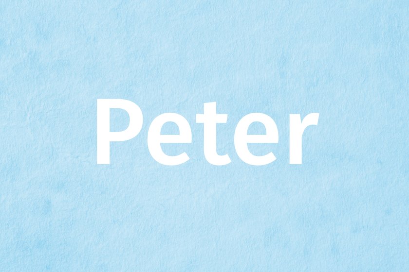 #5 Peter