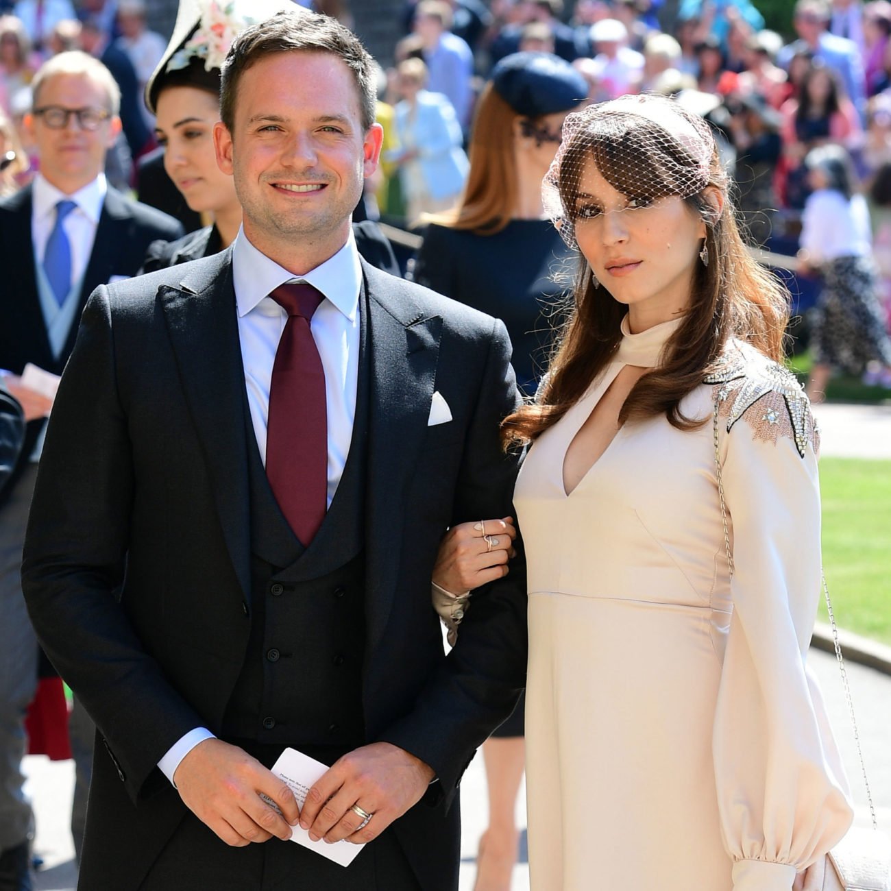Patrick J. Adams und Troian Bellisario Patrick J. Adams und Troian Bellisario