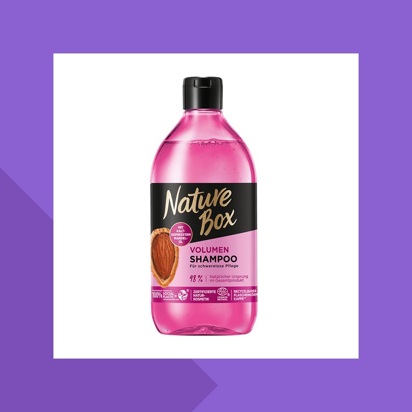 Volumen-Shampoo mit Mandel-Öl von Nature Box