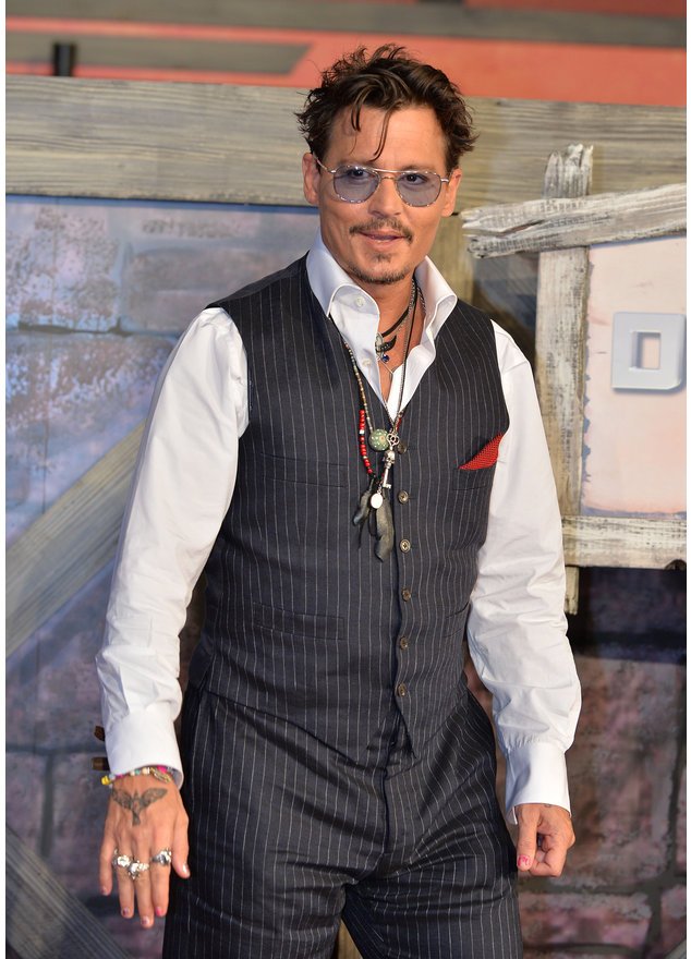 Johnny Depp bei einer Filmpremiere Johnny Depp bei einer Filmpremiere