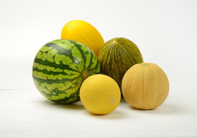 Verschiedene Melonenarten