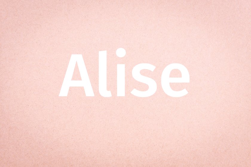 Name Alise