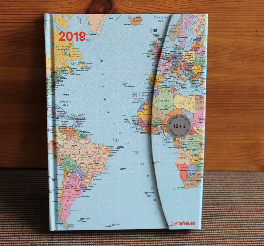 #11 World Maps-Kalender