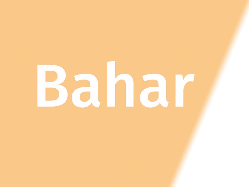 Name Bahar