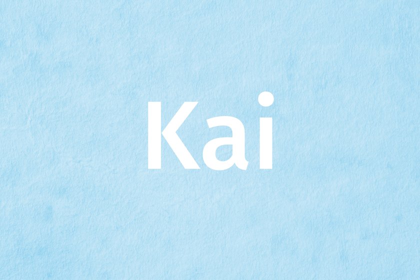 #1 Sommer-Jungenname: Kai