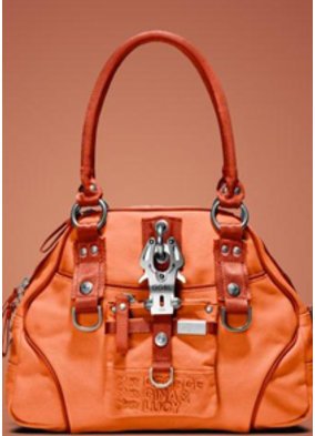 Orangefarbene George Gina & Lucy Handtasche Orangefarbene George Gina & Lucy Handtasche