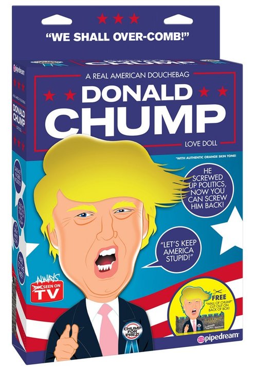 "Donald Chump" gibt es im Onlineshop von "Dildoking" "Donald Chump" gibt es im Onlineshop von "Dildoking"