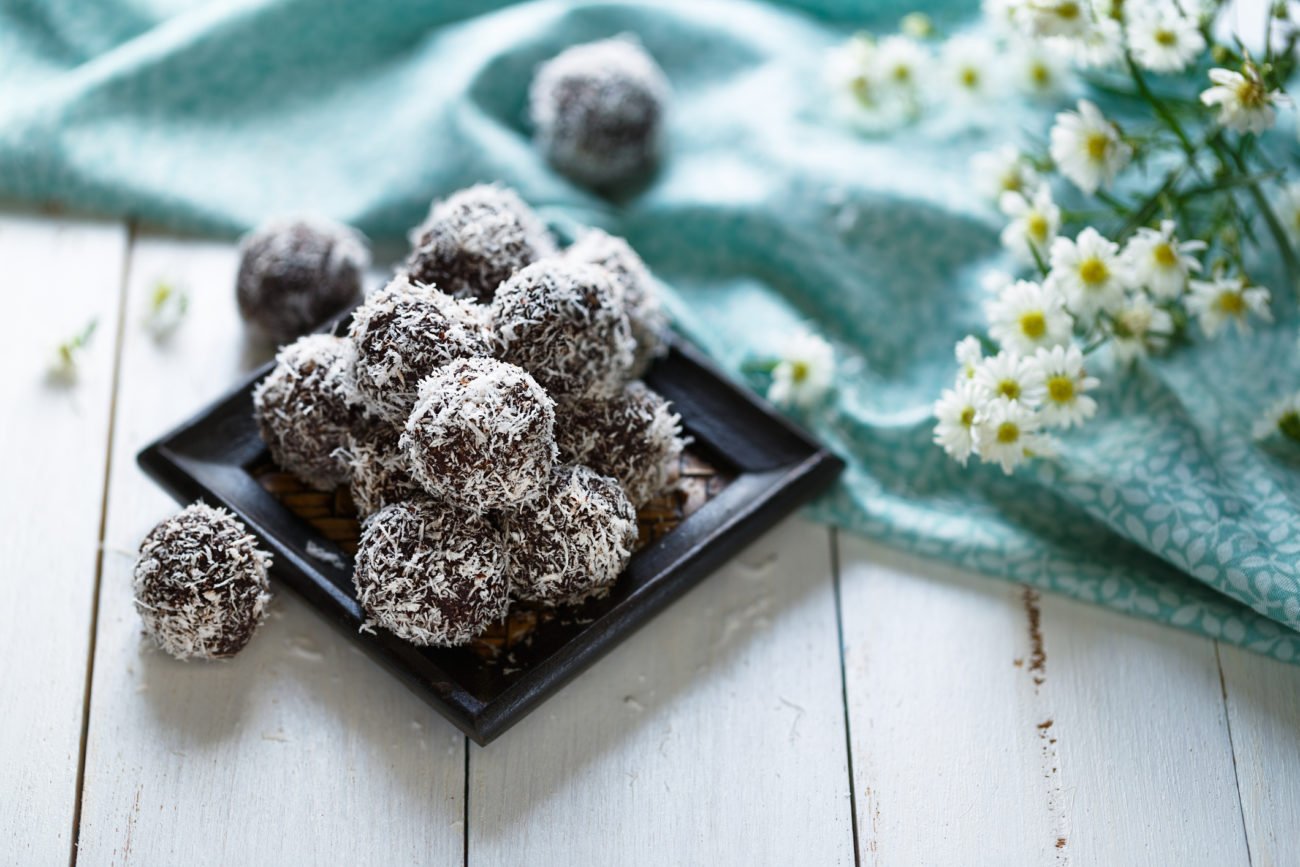 Kokos Schoko Energy Balls Kokos Schoko Energy Balls