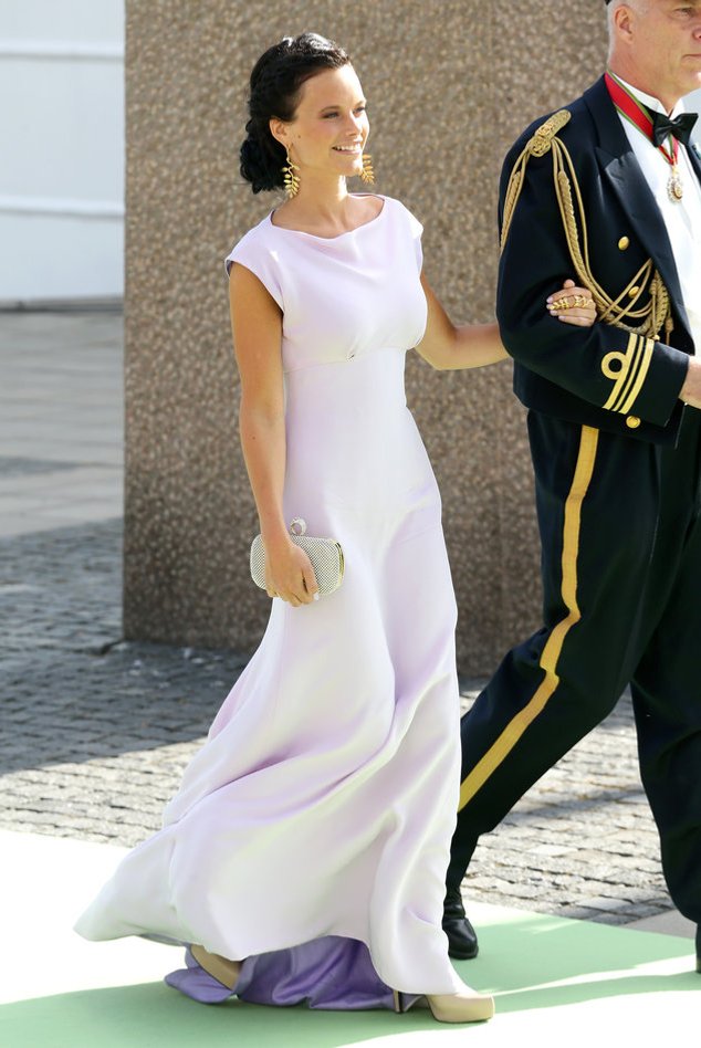 Sofia Hellqvist bei der Hochzeit von Prinzessin Madeleine Sofia Hellqvist bei der Hochzeit von Prinzessin Madeleine