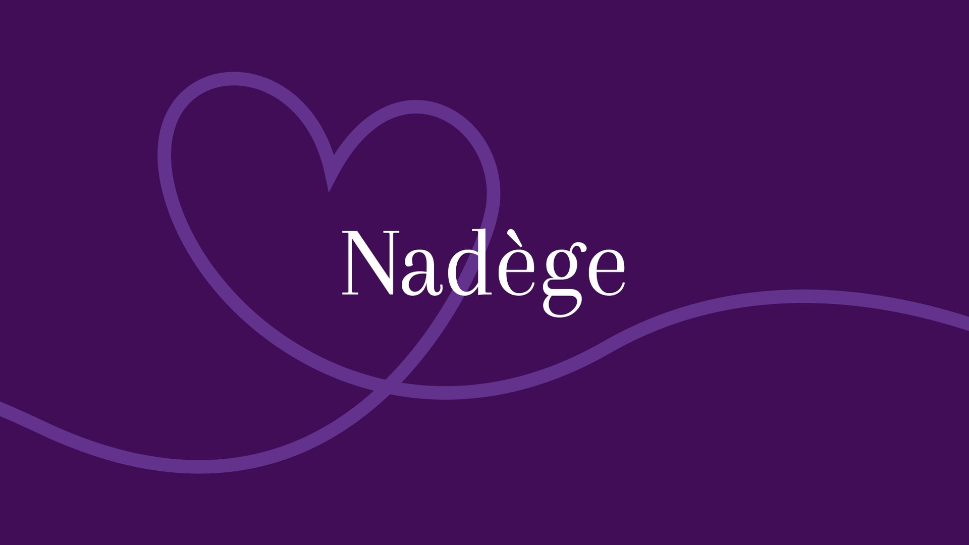 Nadège Herkunft und Bedeutung des Vornamens