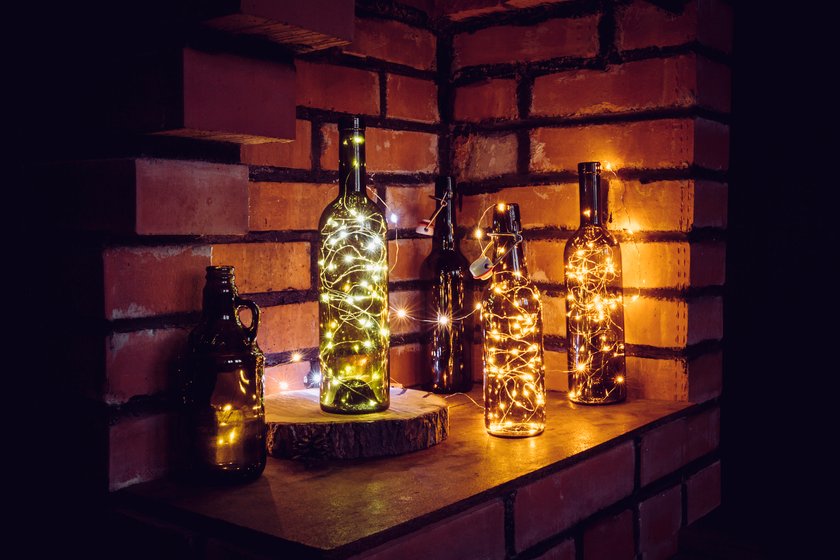 Licht Flaschen Lampen