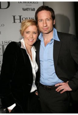 David Duchovny und Téa Leonie David Duchovny und Téa Leonie