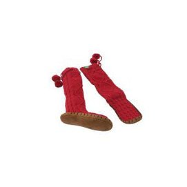 Rote Slipper von Benetton Rote Slipper von Benetton