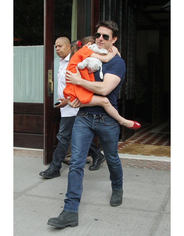 Tom Cruise mit Tochter Suri Tom Cruise mit Tochter Suri