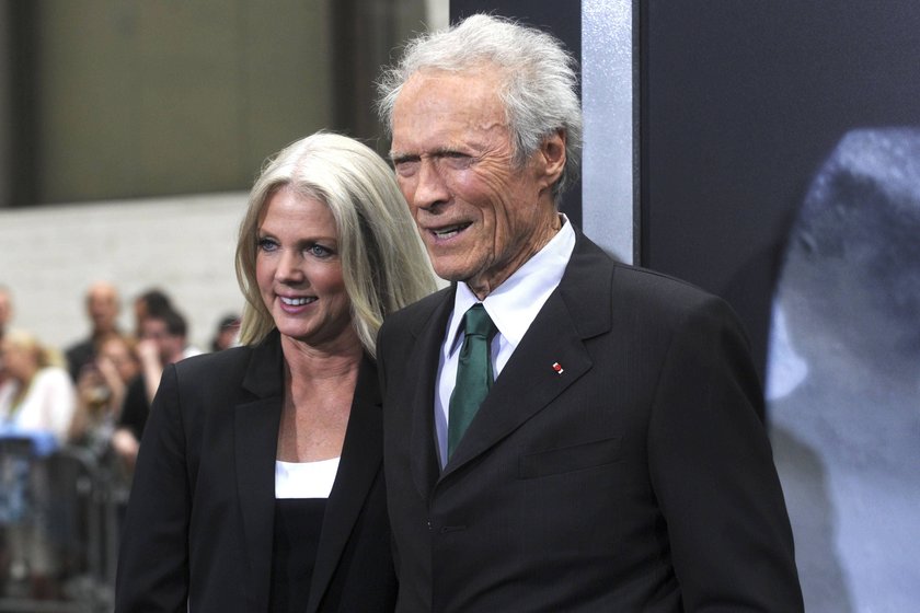 Clint Eastwood und Christina Sandera