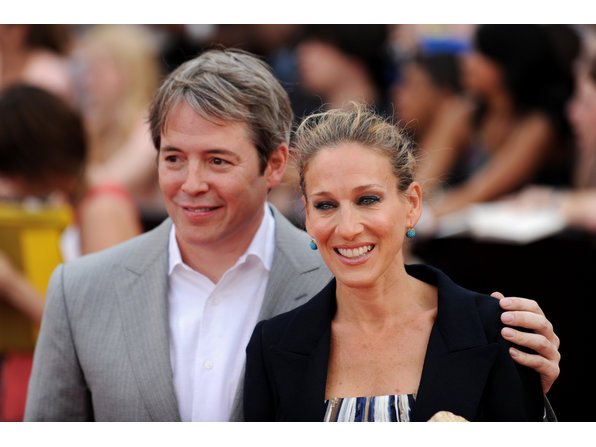 Matthew Broderick und Sarah Jessica Parker sind glücklich. Matthew Broderick und Sarah Jessica Parker sind glücklich.