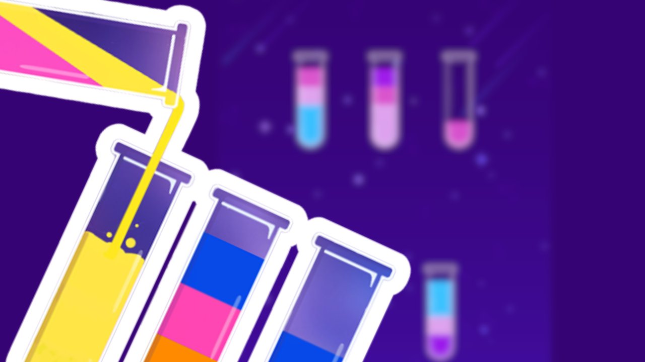 Ein Ausschnitt aus dem Casual Game Color Sort Puzzle