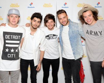 One Direction vor ihrem Konzert in London One Direction vor ihrem Konzert in London