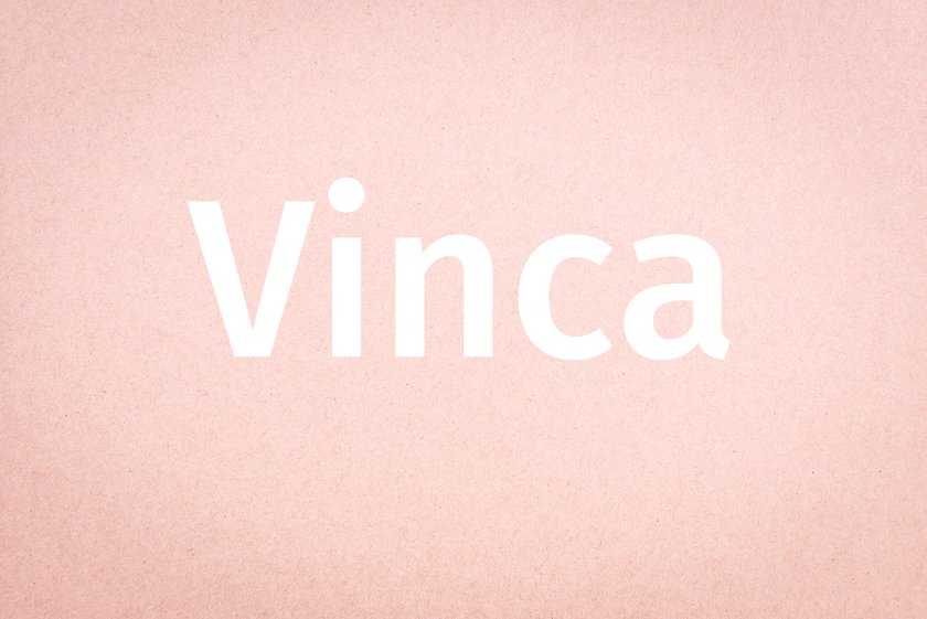 Name Vinca