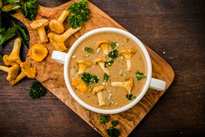 Pfifferlingssuppe Pfifferlingssuppe