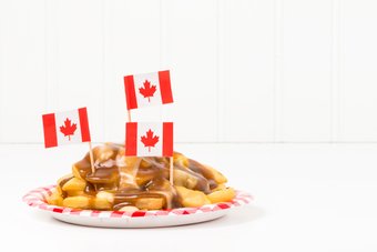 Kanadische Poutine Kanadische Poutine