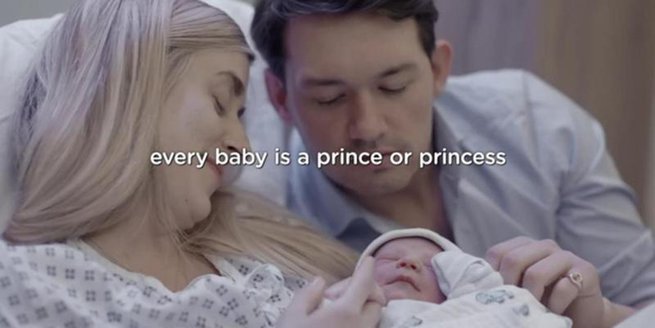 Pampers feiert die Geburt vieler Babys. Pampers feiert die Geburt vieler Babys.