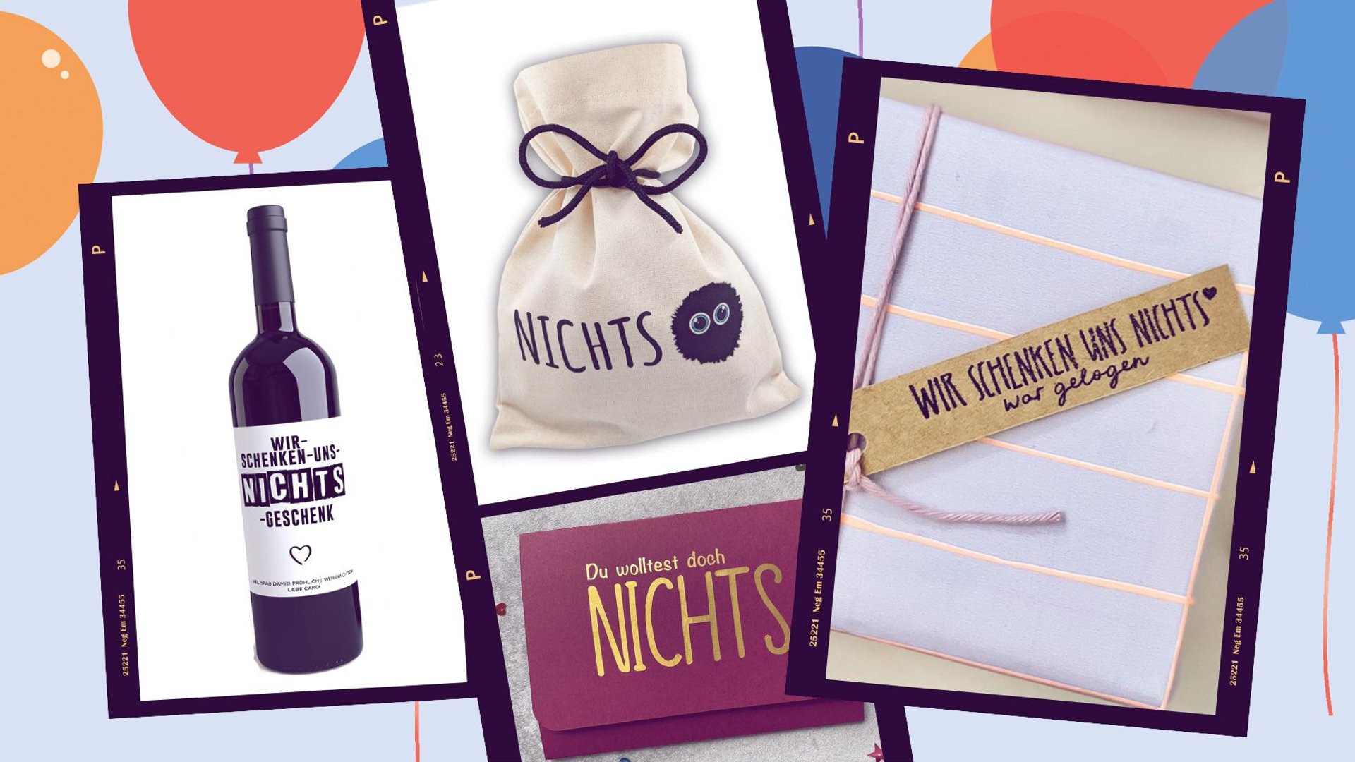 Die 15 witzigsten „Wir schenken uns nichts“-Geschenke