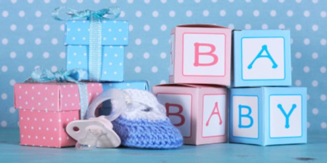 Babygeschenke: kleine Päckchen Babygeschenke: kleine Päckchen
