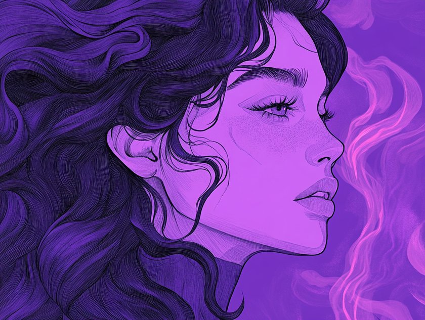 Illustration einer Frau