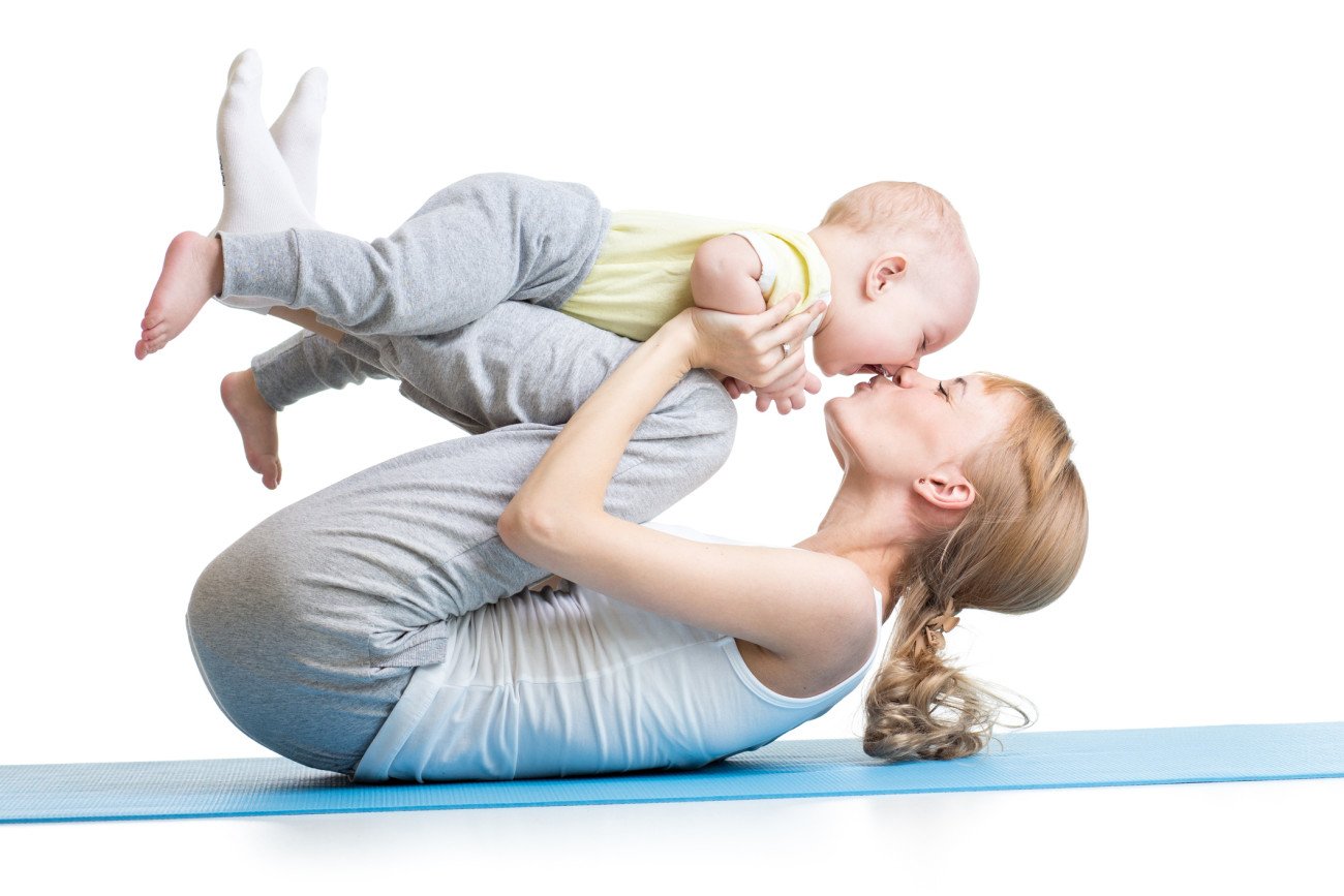 Baby-Yoga - Kuss Baby-Yoga - Kuss