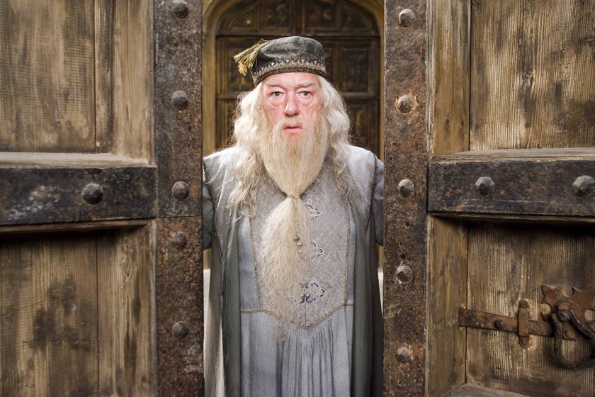 Michael Gambon alias Professor Dumbledore