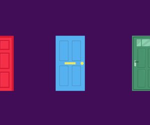 Persönlichkeits-Test: Welche Türfarbe spricht dich an? Sie zeigt, wie du dich entscheidest