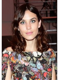 Alexa Chung in einem Blumenkleid Alexa Chung in einem Blumenkleid