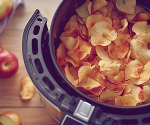 Airfryer-Apfelchips, die jede Supermarkt-Version schlagen