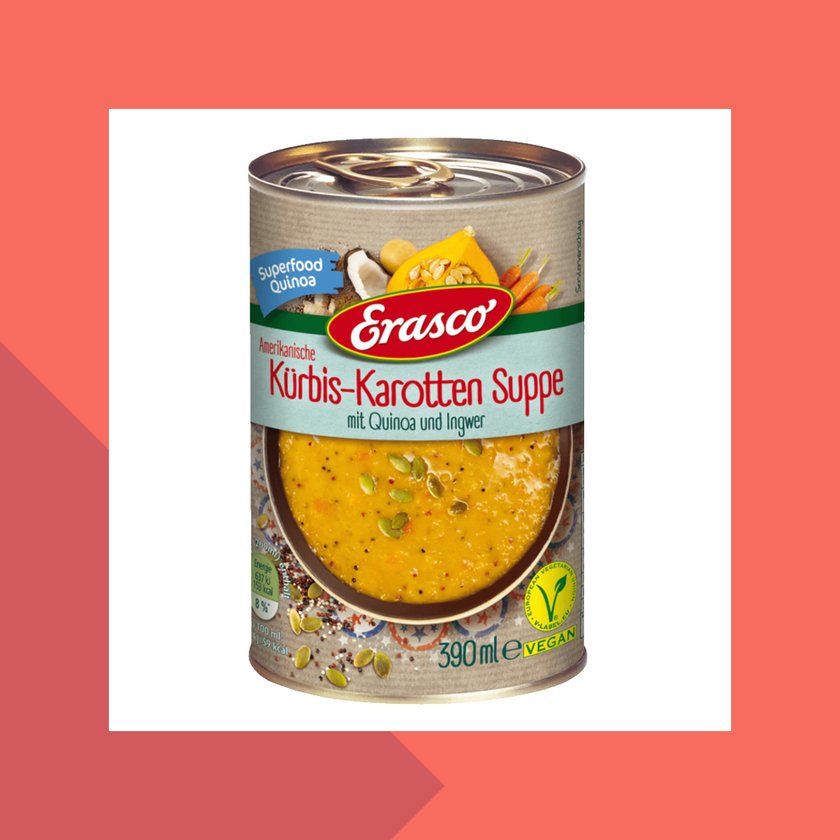 Erasco Amerikanische Kürbis-Karotten Suppe