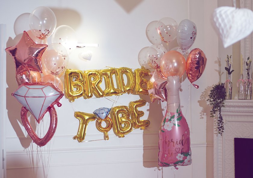 Bride to be Luftballons